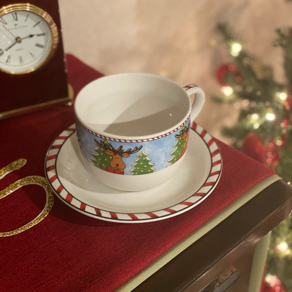 Jumbo Cup & Saucer Set